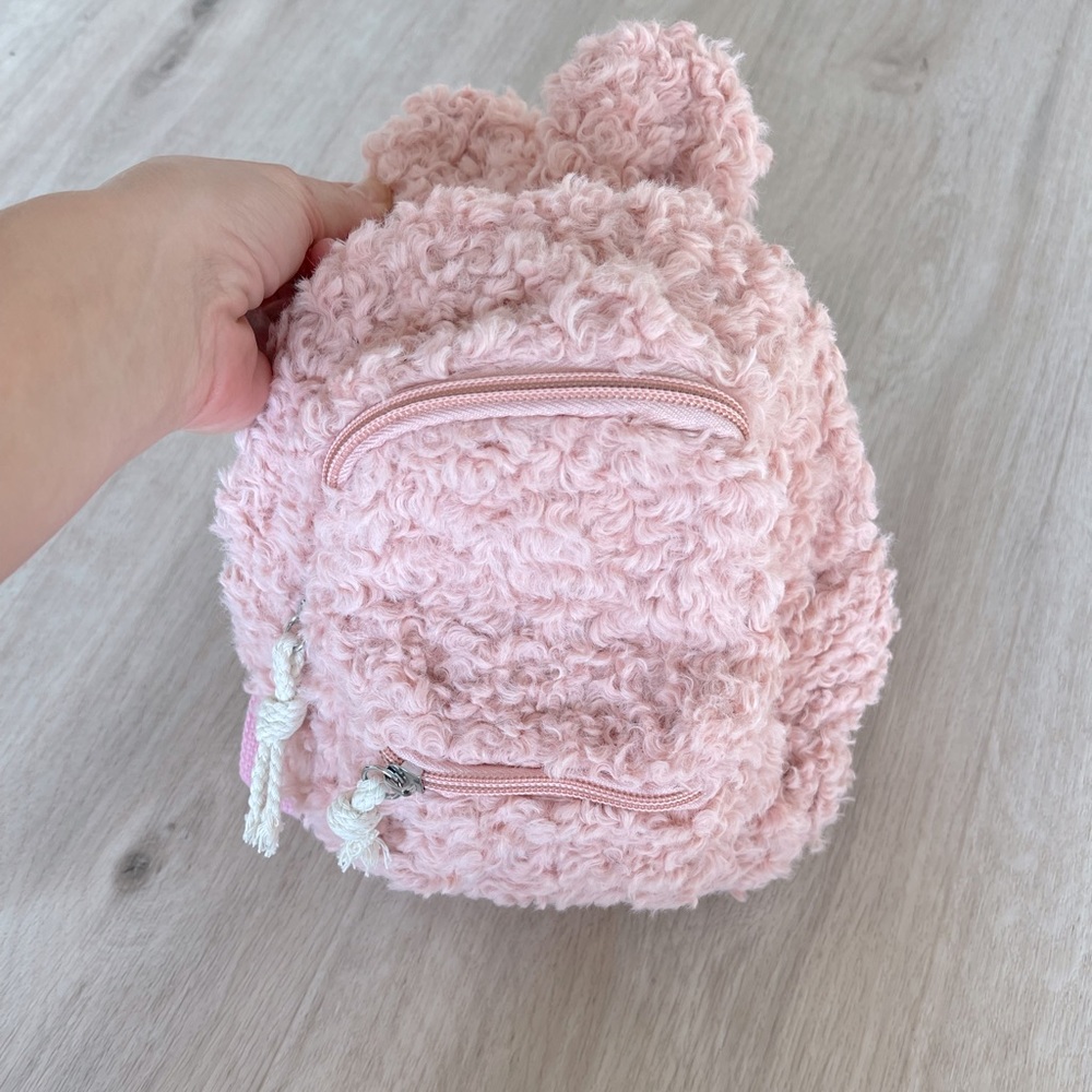 Baby backpack with bunny ears 🐰